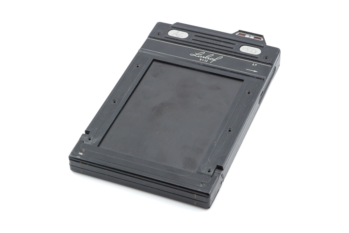 Linhof 9 x 12 cm Cut Film Holder (Early, Doppelkassette)