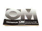 Olympus Electronic Flash T20 Instructions