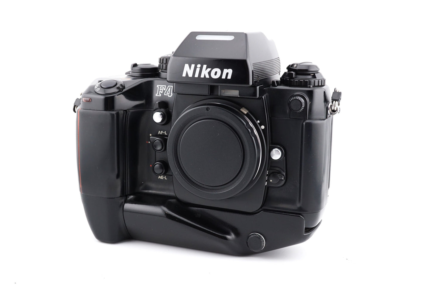 1104 ニコン Nikon F4S MB-21 Black Body S/N 256xxxx フィルム 一眼