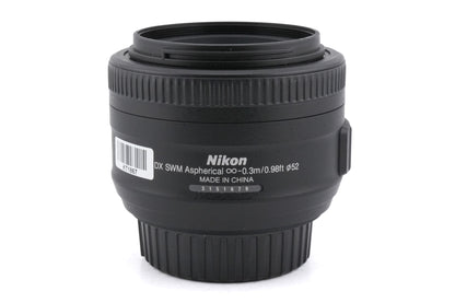 Nikon 35mm f1.8 AF-S Nikkor G