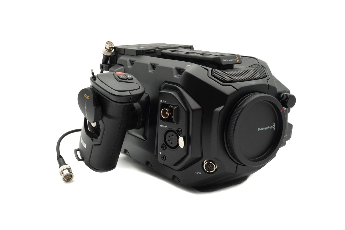 Blackmagic Ursa Mini Pro 4.6K + Ursa Mini SSD Recorder + URSA Mini Handgrip