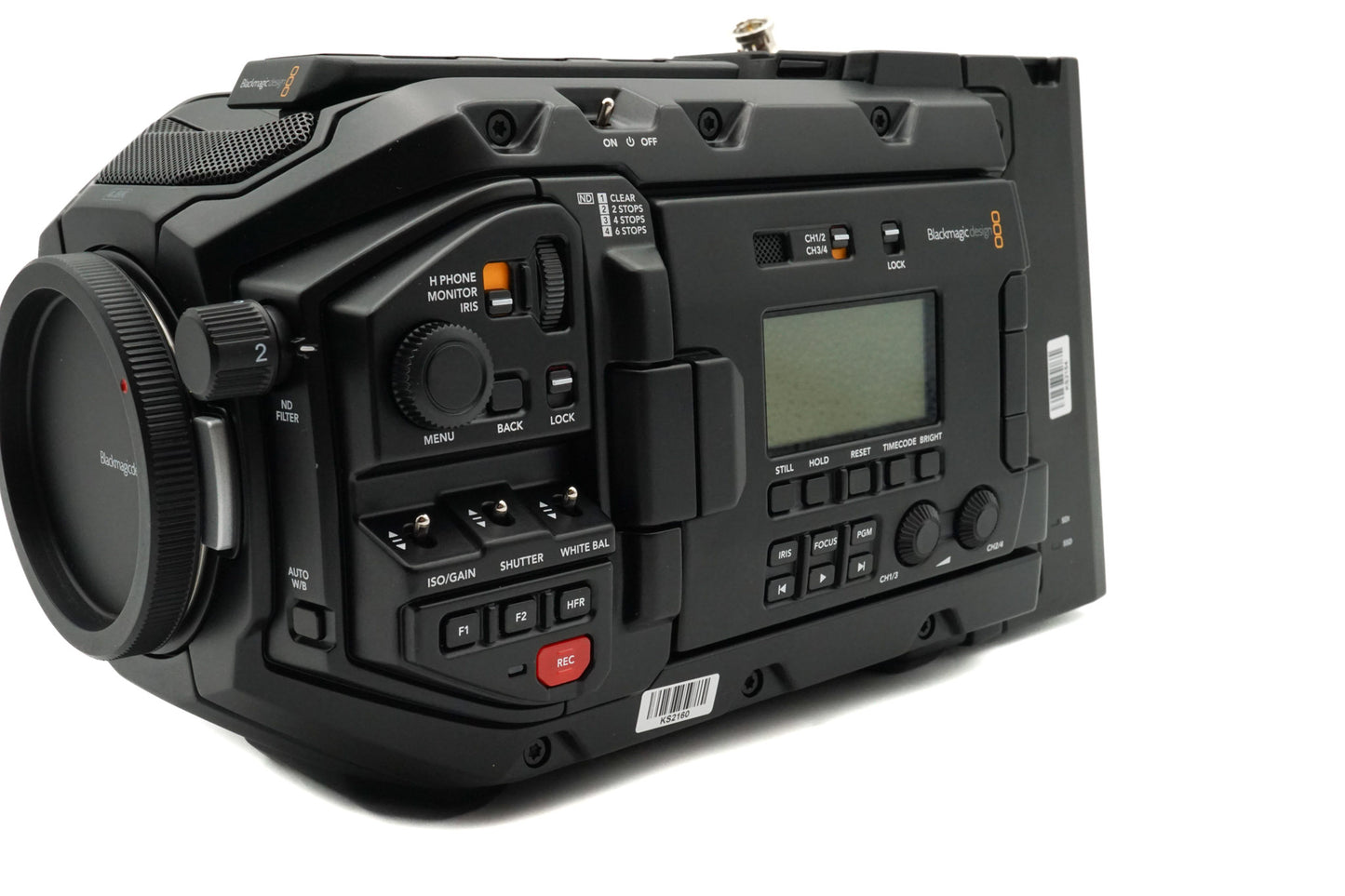 Blackmagic Ursa Mini Pro 4.6K + Ursa Mini SSD Recorder + URSA Mini Handgrip