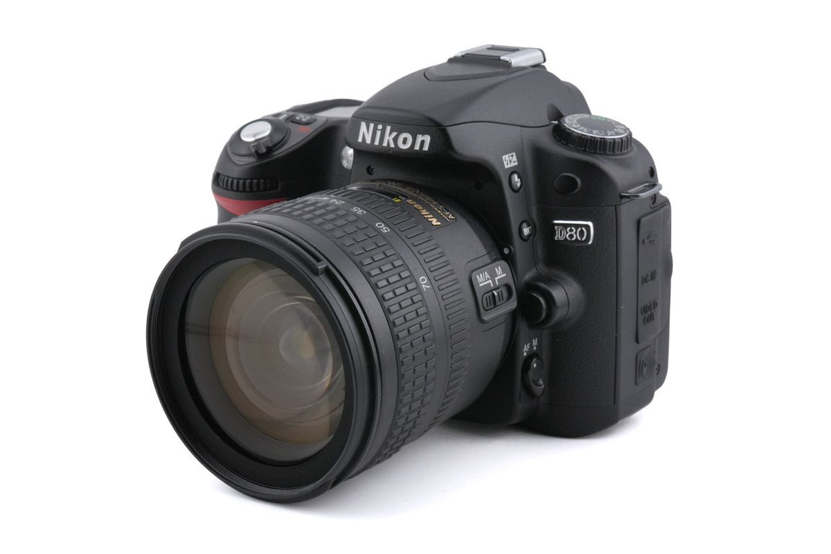 Nikon D80 + 18-70mm f3.5-4.5 AF-S Nikkor G ED