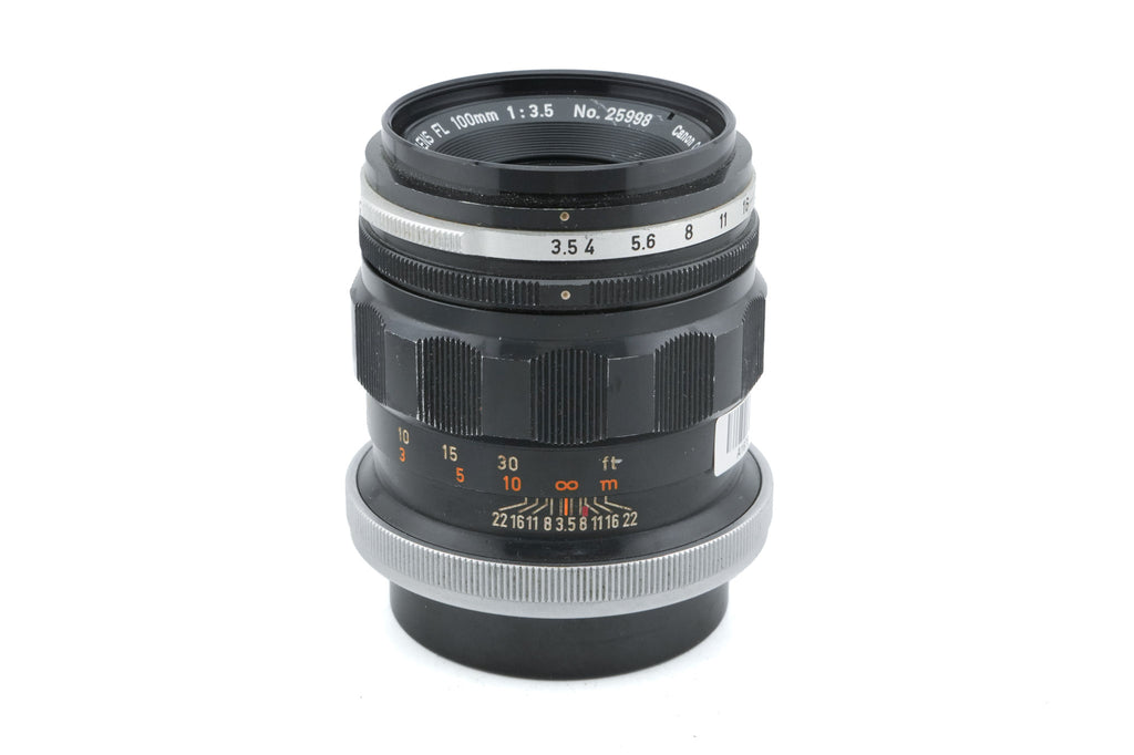 Canon 100mm f3.5 FL