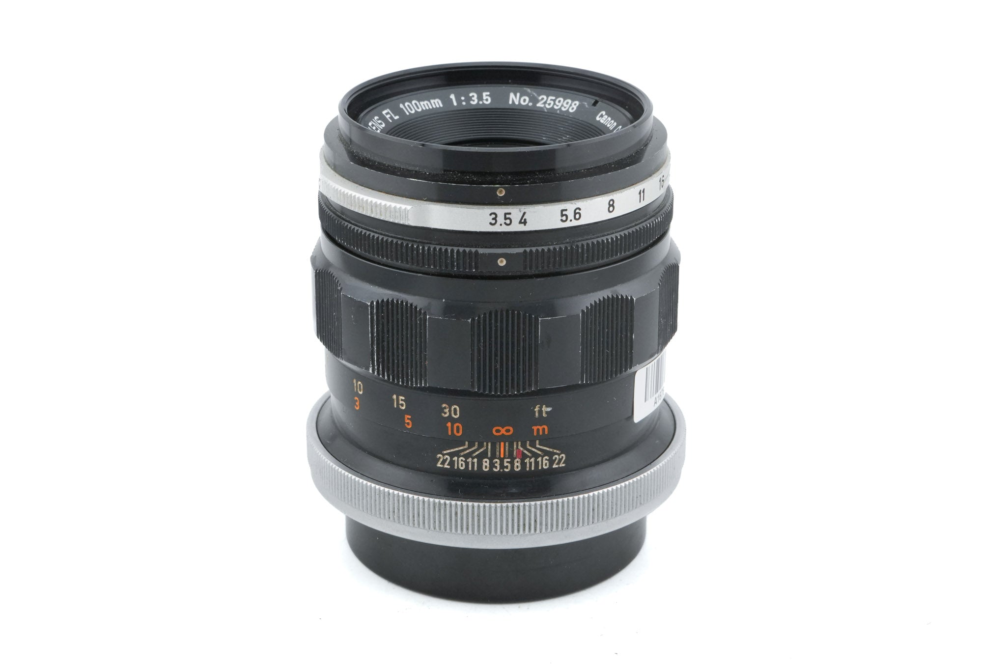 Canon 100mm f3.5 FL