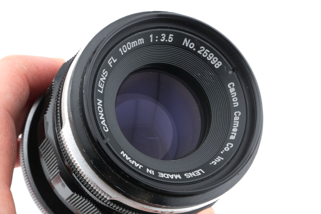 Canon 100mm f3.5 FL