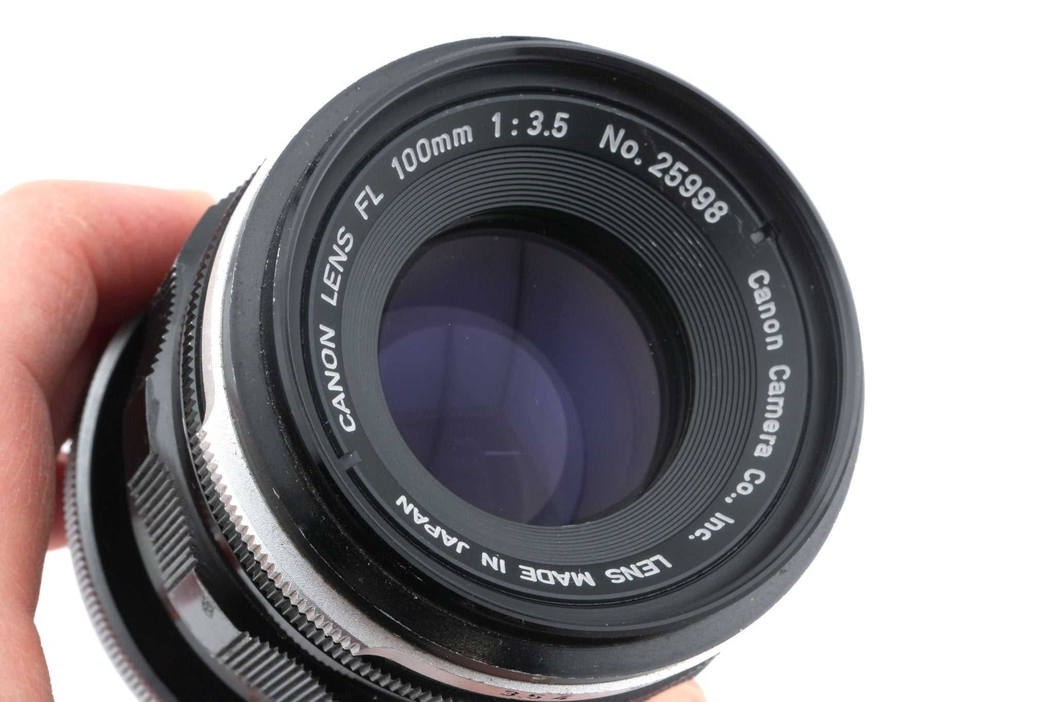 Canon 100mm f3.5 FL