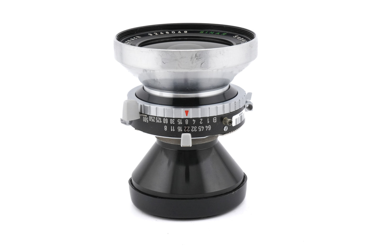 Schneider-Kreuznach 90mm f8 Super-Angulon (Shutter)