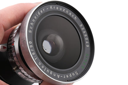 Schneider-Kreuznach 90mm f8 Super-Angulon (Shutter)