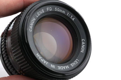 Canon 50mm f1.4 FDn