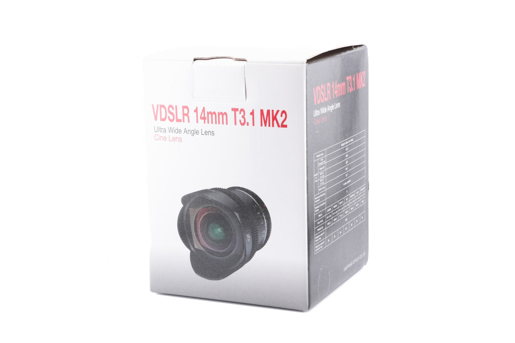 Samyang 14mm T3.1 VDSLR MK2