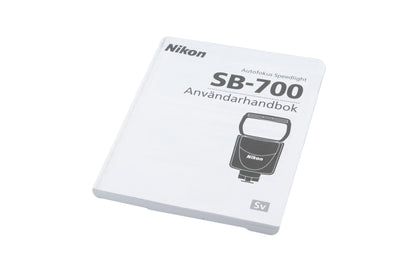 Nikon SB-700 Instructions