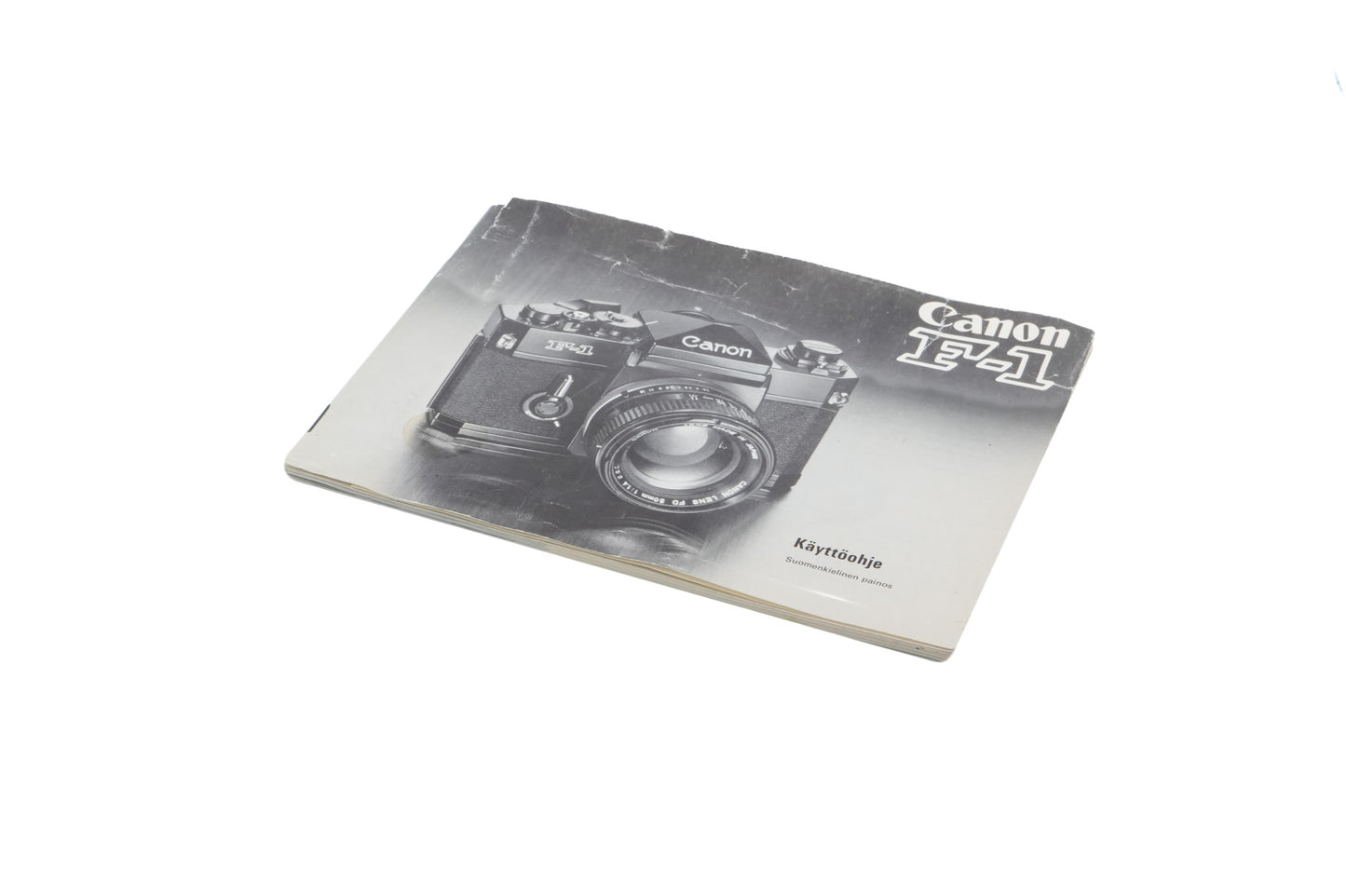 Canon F-1 Instructions