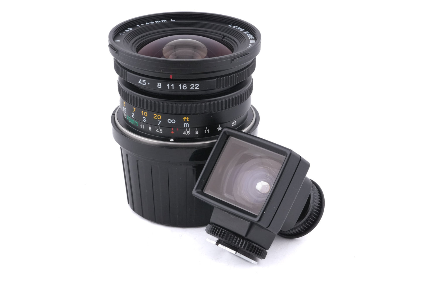 Mamiya 43mm f4.5 L N + Optical Viewfinder (43mm f4.5 L N)