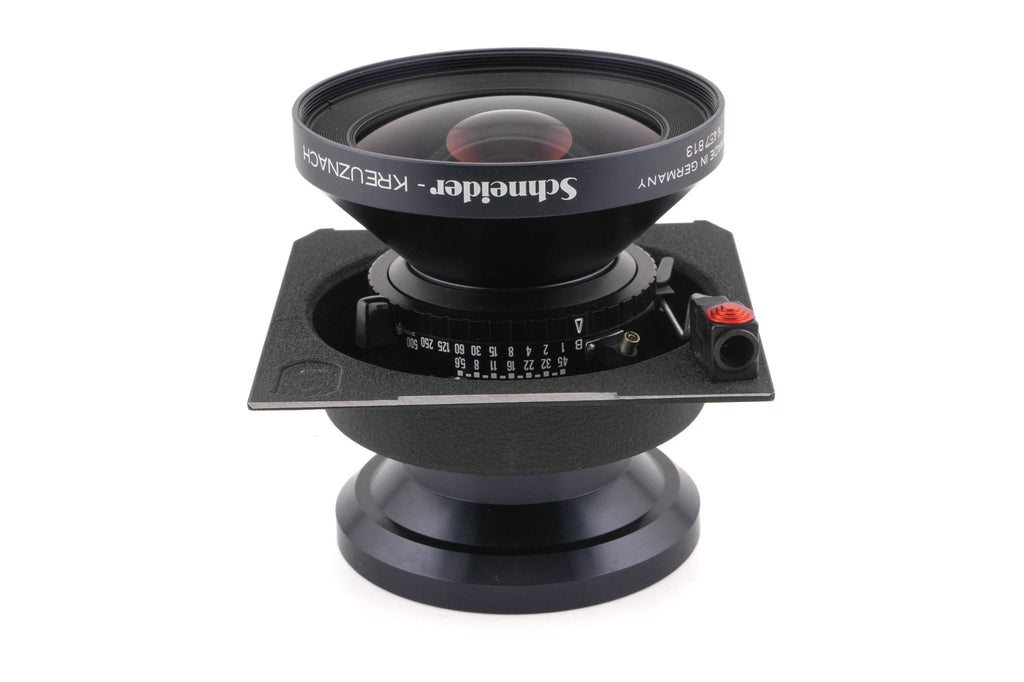 Schneider-Kreuznach 90mm f5.6 Super-Angulon Multicoating (Shutter) + 99 x 96 mm Technika Recessed Lens Board (Compur #00)