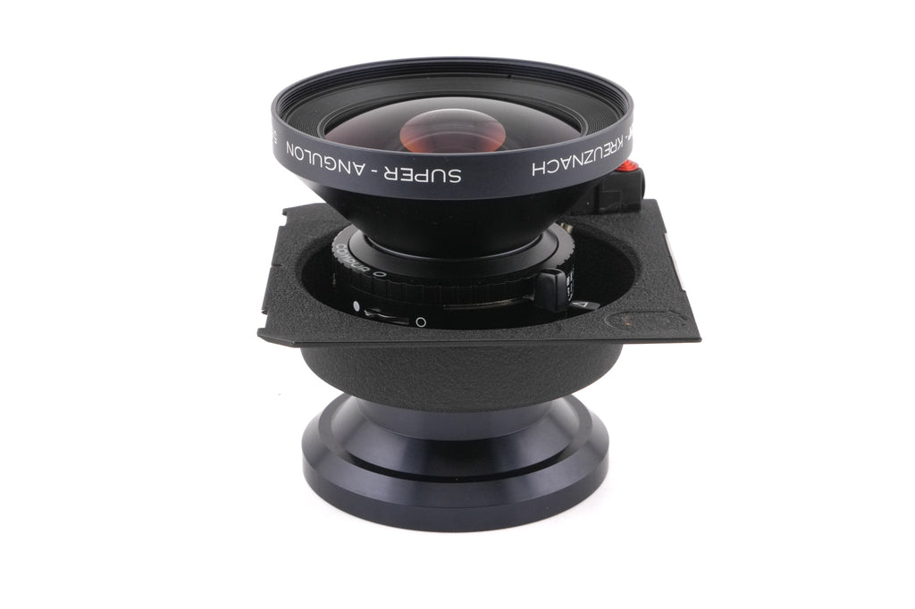 Schneider-Kreuznach 90mm f5.6 Super-Angulon Multicoating (Shutter) + 99 x 96 mm Technika Recessed Lens Board (Compur #00)