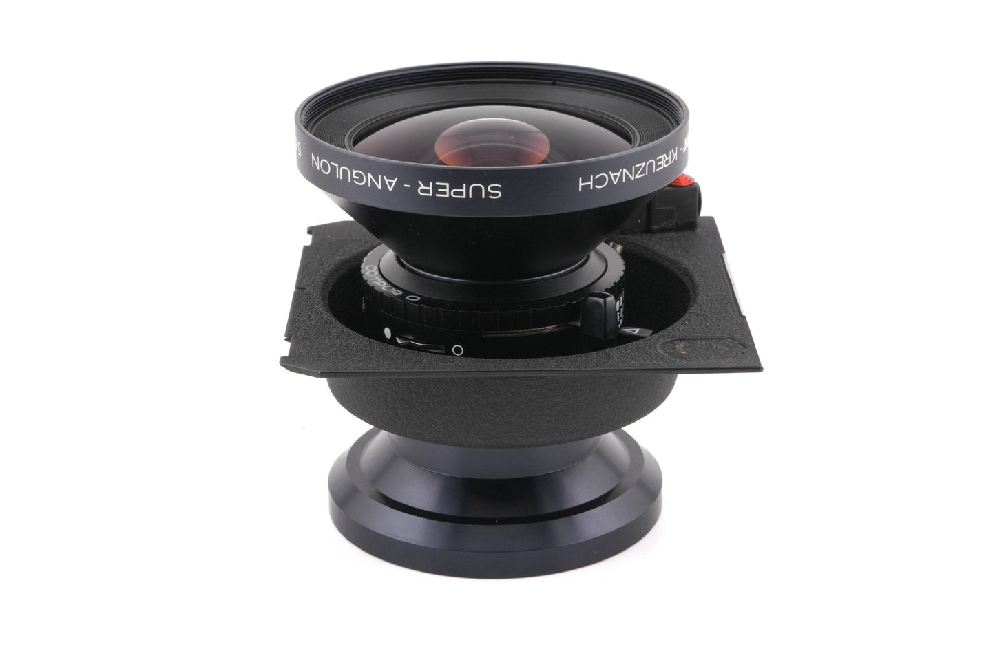 Schneider-Kreuznach 90mm f5.6 Super-Angulon Multicoating (Shutter) + 99 x 96 mm Technika Recessed Lens Board (Copal #0)