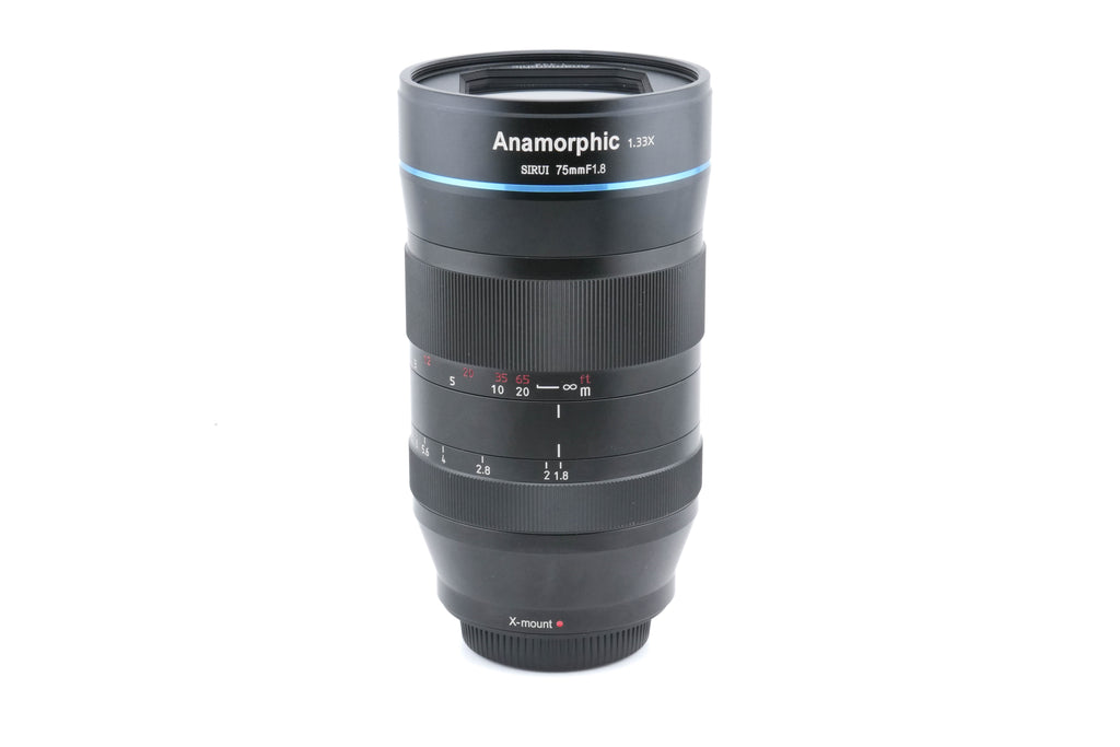 Sirui 75mm f1.8 Anamorphic 1.33x