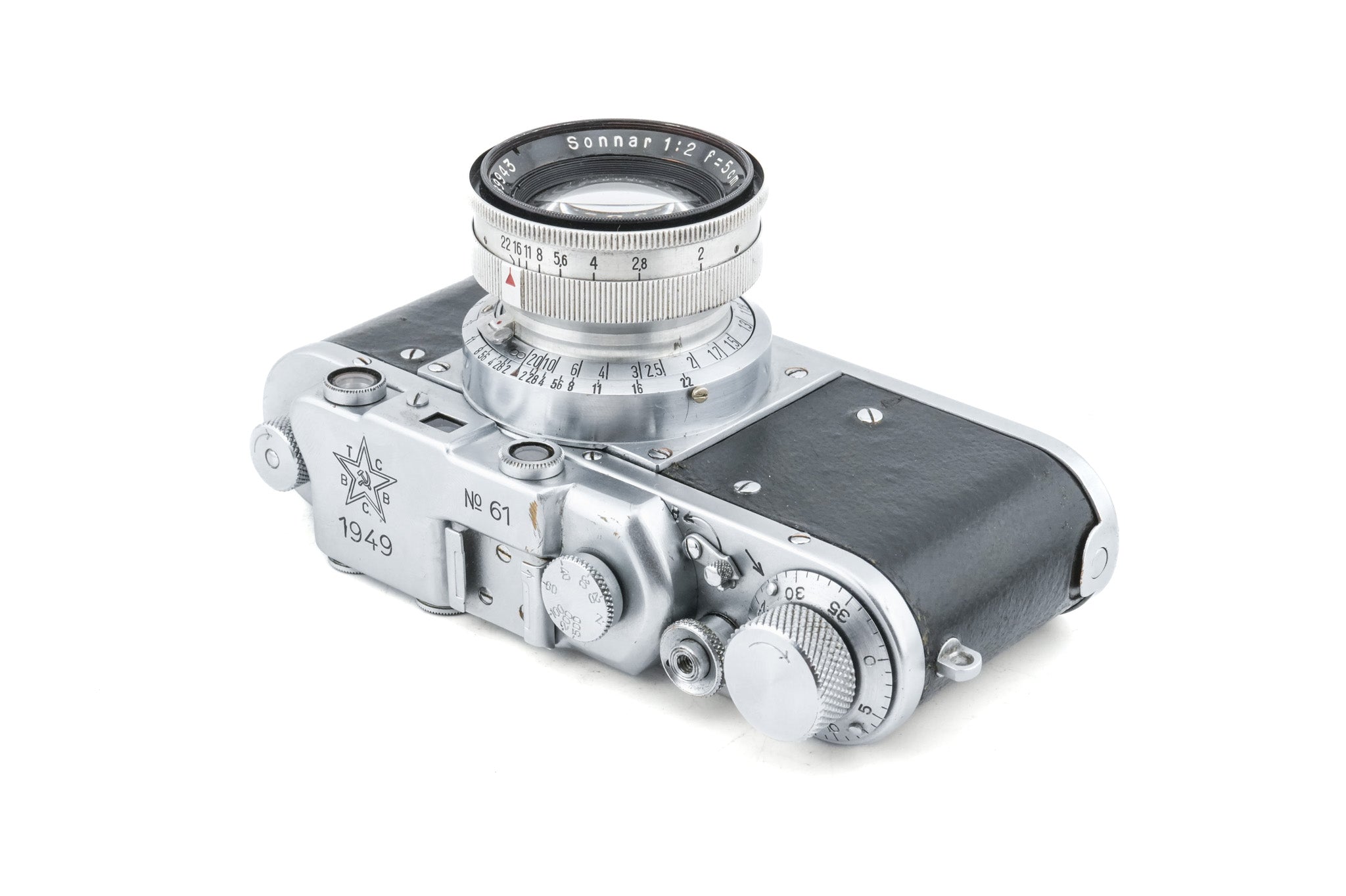 Almaz TSVVS + 5cm f2 Sonnar T Jena