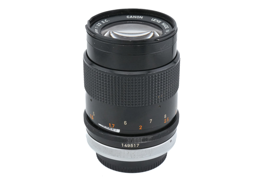Canon 135mm f3.5 S.C.