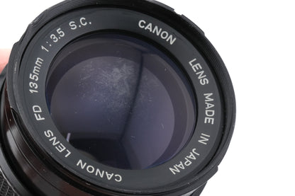 Canon 135mm f3.5 S.C.