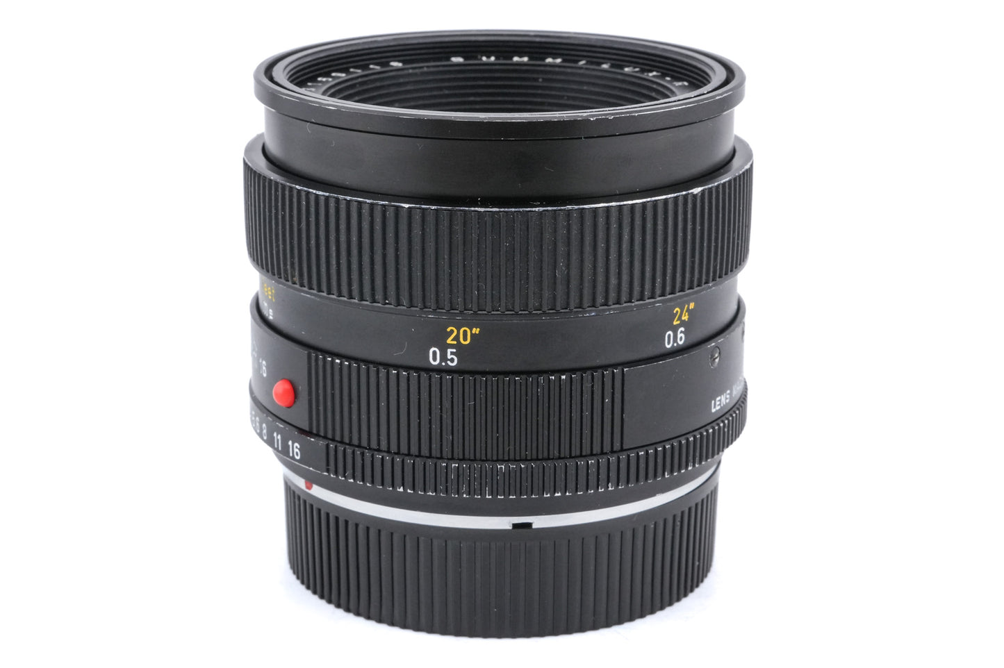 Leica 50mm f1.4 Summilux-R (Type I v2) (3-Cam) (11776)