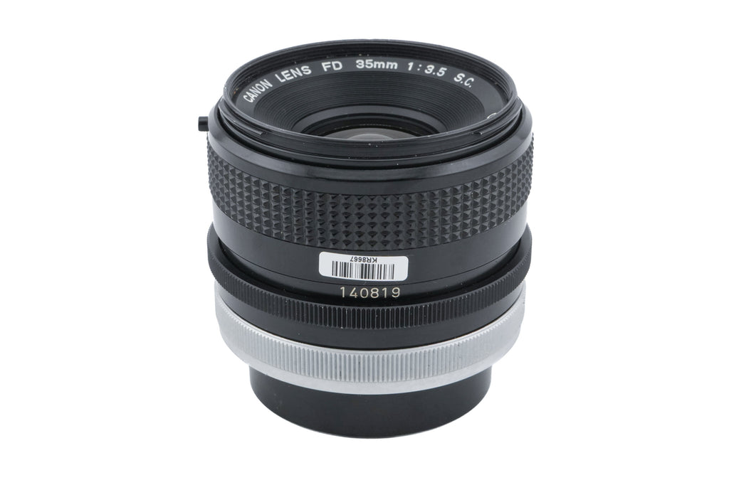 Canon 35mm f3.5 S.C.