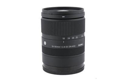 Sigma 18-50mm f2.8 DC DN Contemporary