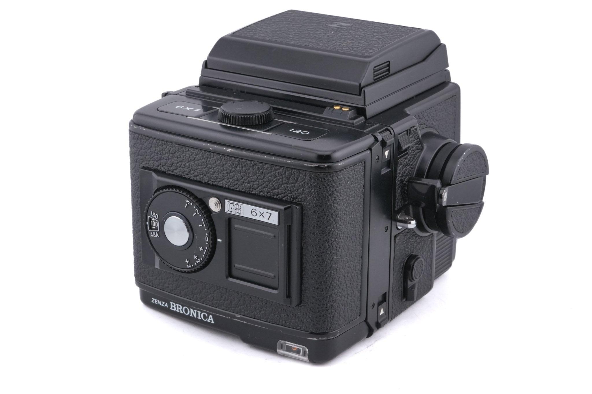 元箱付き極上品 ZENZA BRONICA GS 6x7 120 フィルムバック Zenza Bronica GS-1 + Waist Level Finder + 120 Film Back GS