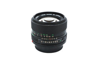 Canon 50mm f1.4 FDn