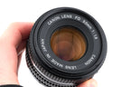 Canon 50mm f1.8 FDn