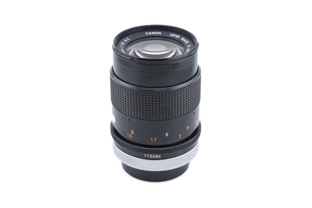 Canon 135mm f3.5 S.C.