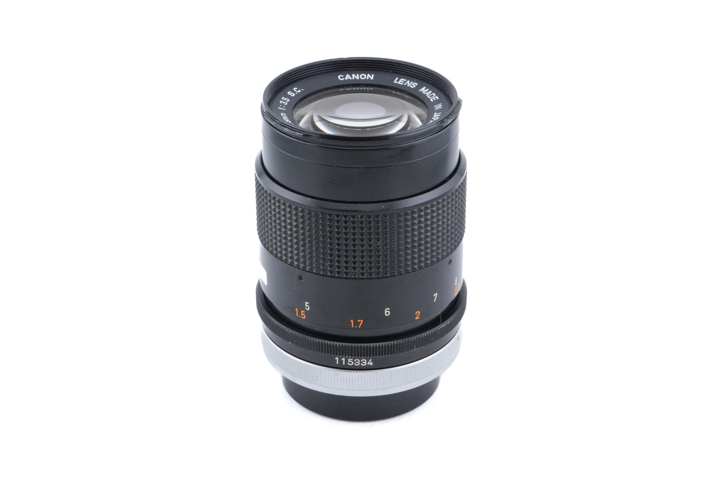 Canon 135mm f3.5 S.C.