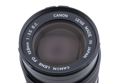 Canon 135mm f3.5 S.C.