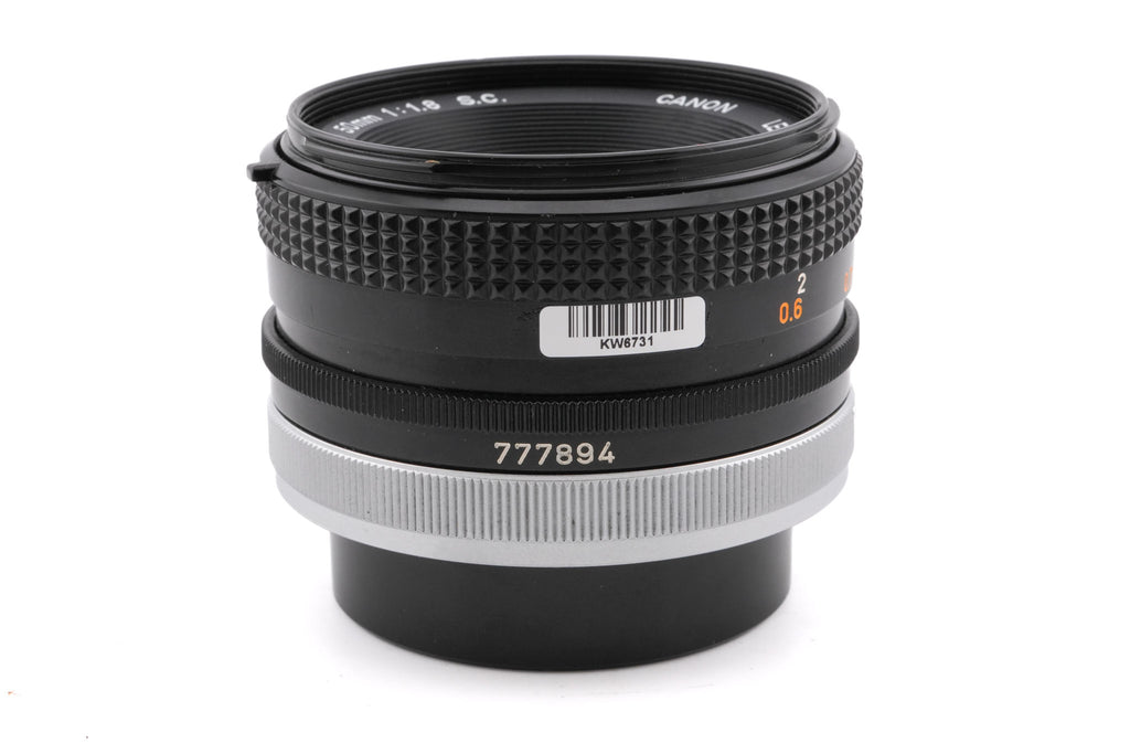 Canon 50mm f1.8 S.C.
