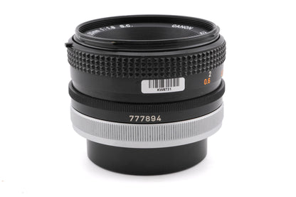 Canon 50mm f1.8 S.C.