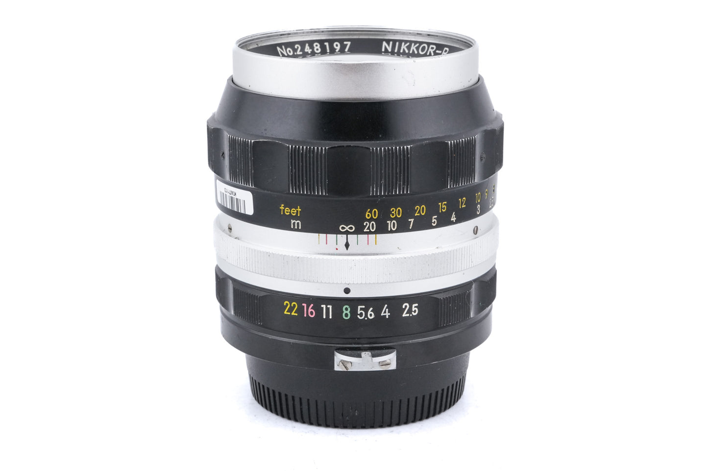 Nikon 105mm f2.5 Nikkor-P Auto Pre-AI