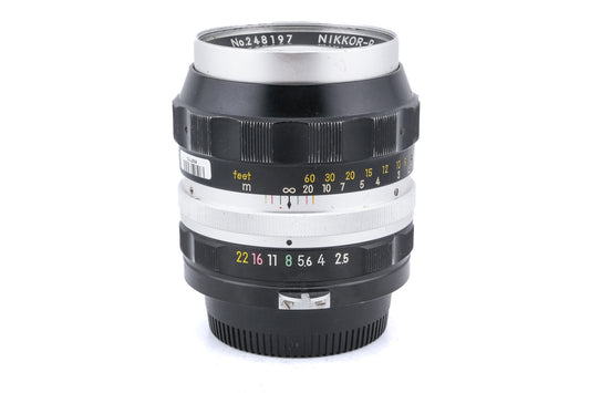 Nikon 105mm f2.5 Nikkor-P Auto Pre-AI