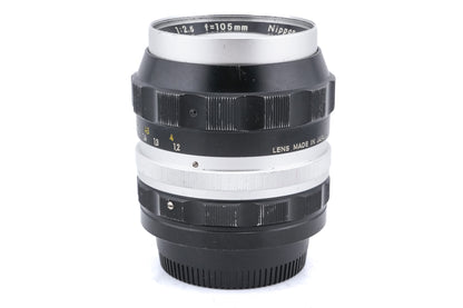 Nikon 105mm f2.5 Nikkor-P Auto Pre-AI
