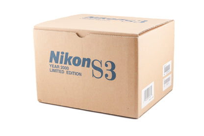 Nikon S3 (Year 2000 Limited Edition) + 50mm f1.4 Nikkor-S (Year 2000 Limited Edition)