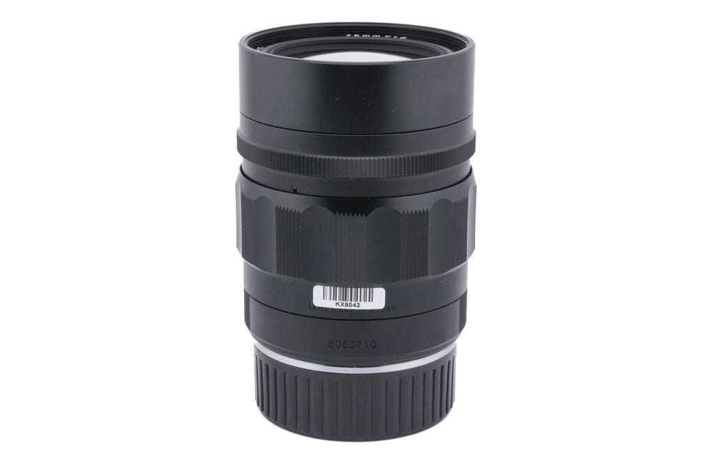 Voigtländer 75mm f1.8 Heliar Classic VM