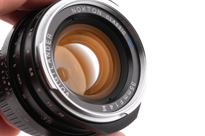 Voigtländer 35mm f1.4 Nokton Classic VM II SC