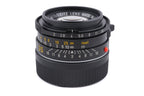 Leica 35mm f2 Summicron-M (Type IV) (Black, 11310)