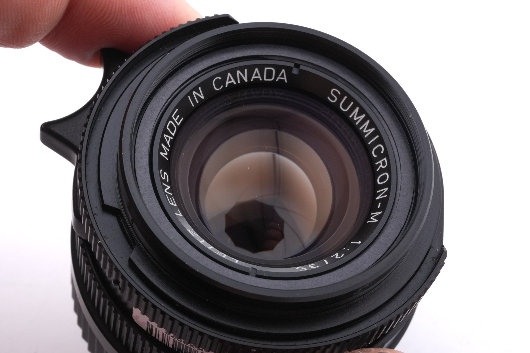 Leica 35mm f2 Summicron-M (Type IV) (Black, 11310)
