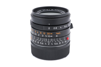 Leica 28mm f2 Summicron-M ASPH. (Type II) (Black, 11672 / 11707)