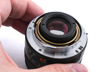 Leica 28mm f2 Summicron-M ASPH. (Type II) (Black, 11672 / 11707)