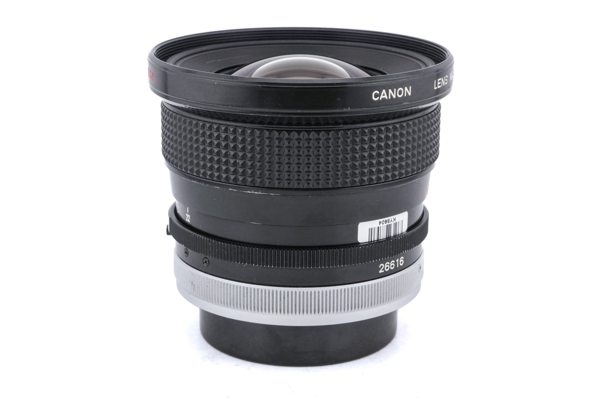 ★希少品★ Canon キャノン FD 20mm F2.8 SSC 単焦点 FD20mm F2.8 S.S.C. - キヤノンカメラミュージアム