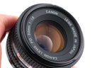 Canon 50mm f1.8 FDn