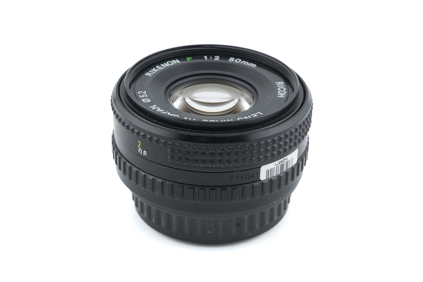 Ricoh 50mm f2 Rikenon P