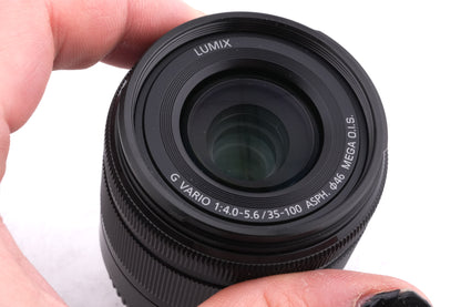 Panasonic 35-100mm f4-5.6 Lumix G Vario ASPH. Mega O.I.S. (H-FS35100)
